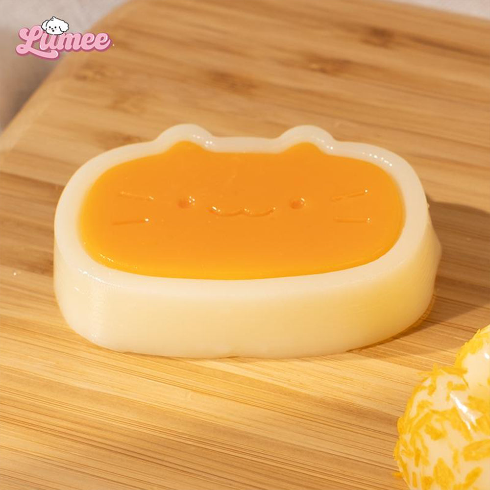Buy 6 get 1 Free-Foodie Squishy Set | Ultra-Soft Squishies-Yogurt Pudding, Fried Mozzarella, Cheesy Cat, and More | Fun Stress Relievers-Great Gift