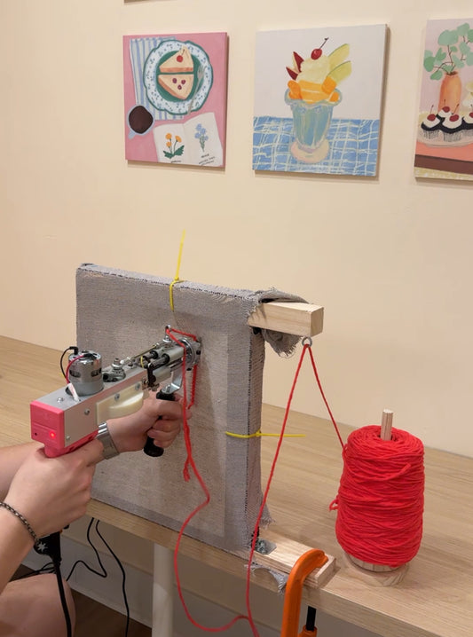 DIY Carpet/Pillow/Tote Making (Tufting, 1hr+)