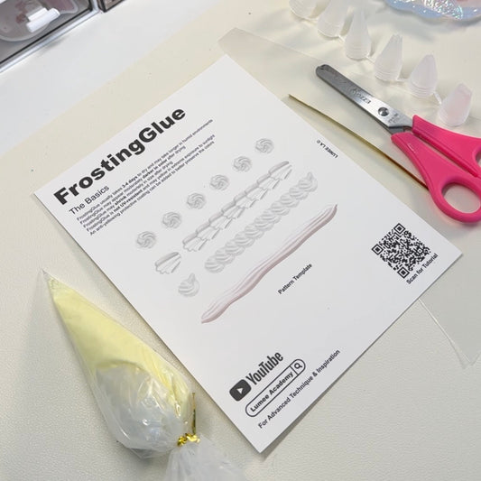 25 Colors Pastel/Solid-Color FrostingGlue™ 1.8oz