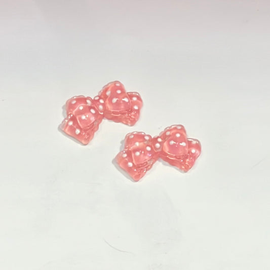 Crystal Pink Bow #1