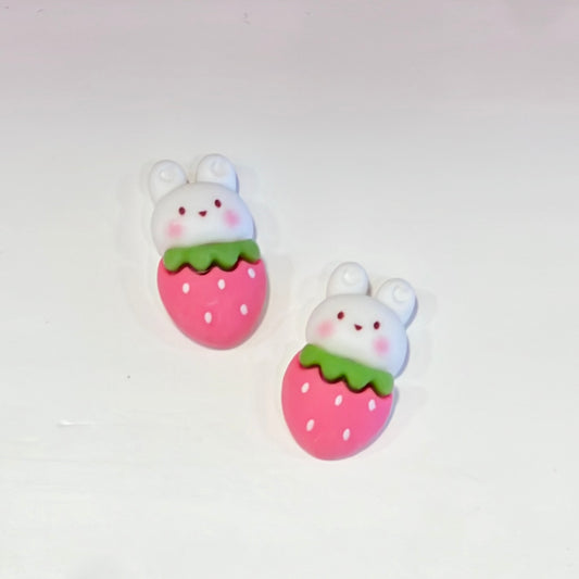 Pink Strawberry Bunny