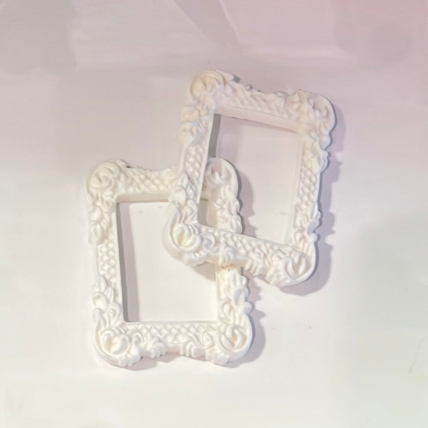 White Baroque Frame