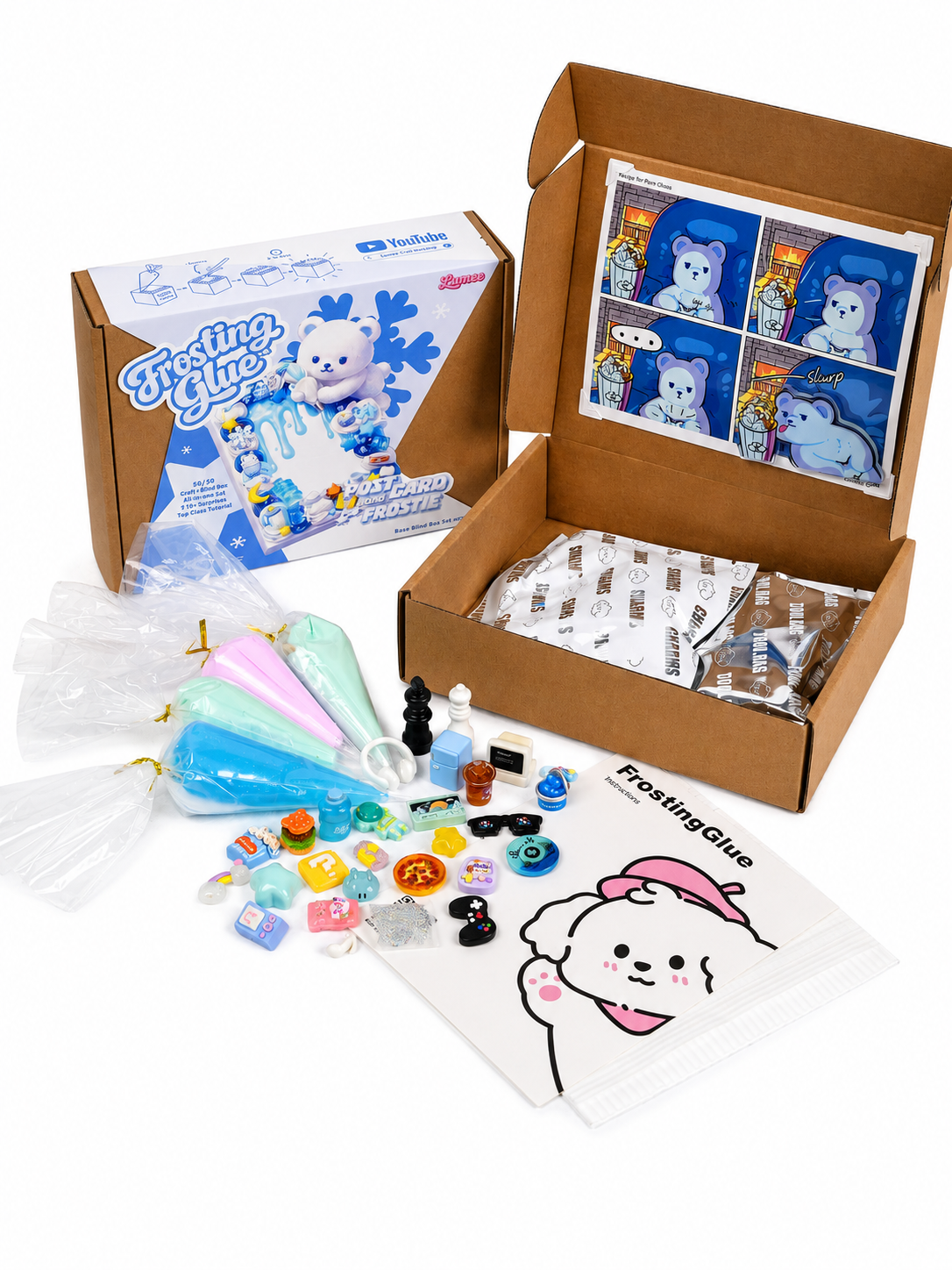 FrostingGlue™ Craft Blind Box  - A Postcard From Frostie