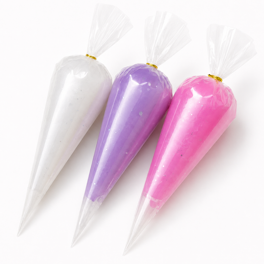 3 Colors Transparent Glittery FrostingGlue™ 1.8oz
