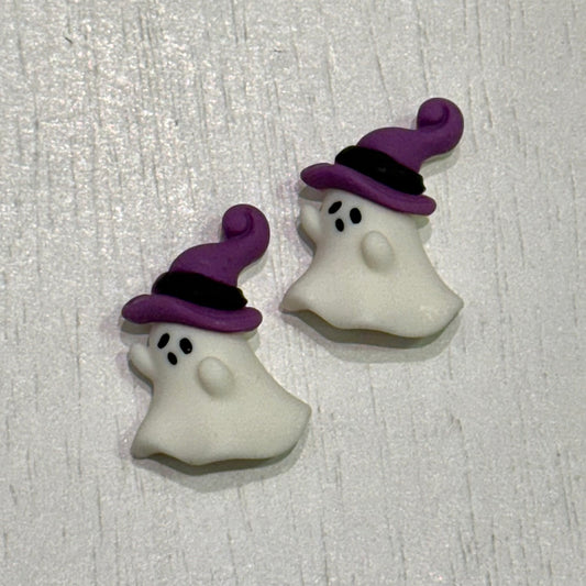 Ghost With Purple Hat