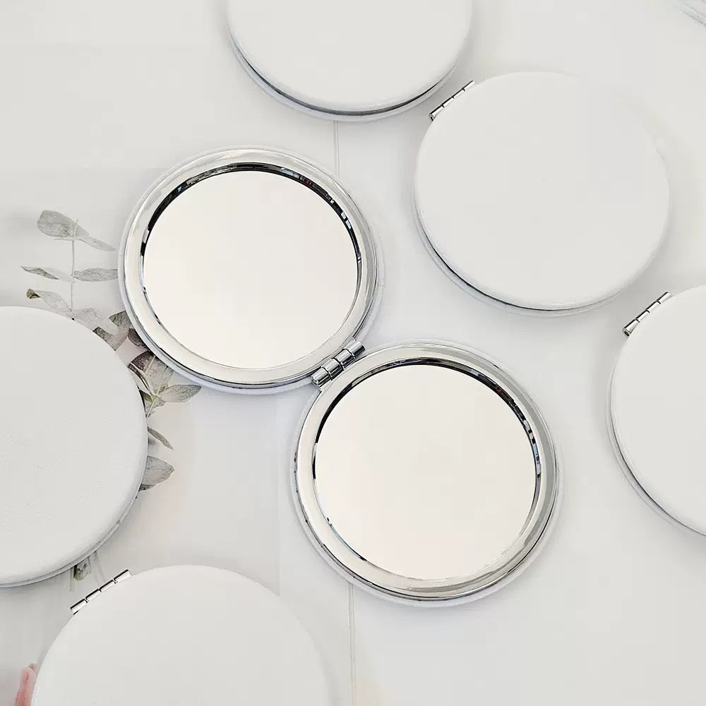 Plain Compact Folding Mirror