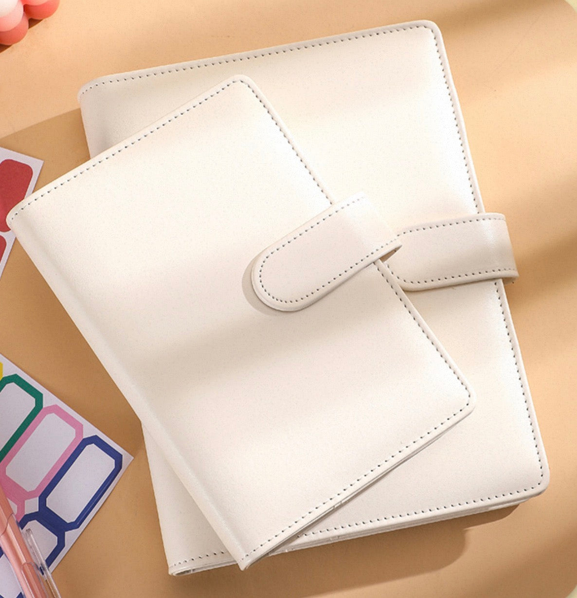 Plain Jornal Binder (White)